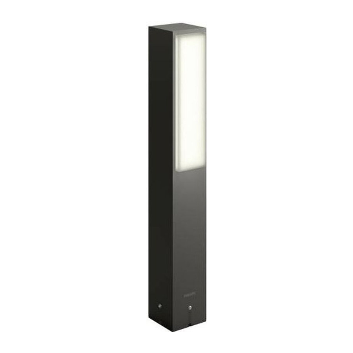 Philips Stratosphere LED-Sockelleuchte in Anthrazit, 3.8W, Warmweiß, IP44, Aluminium, Modern und Minimalistisch - Bild 1