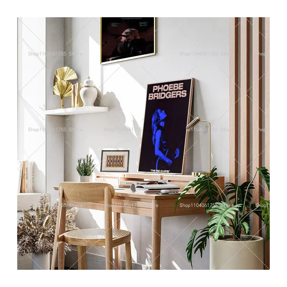 Phoebe Bridgers Musikalbum Poster als selbstklebender wasserfester Papier Aufkleber zur Wanddekoration in Multicolor - Bild 4