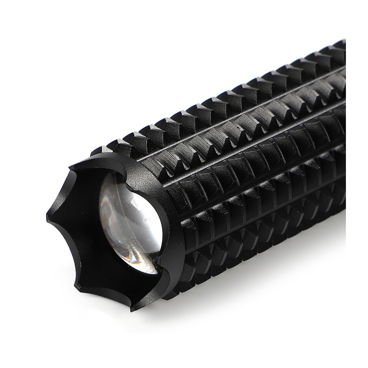 picoLab LED Spezial Baton Taschenlampe Schwarz mit Aufbewahrungstasche und ausziehbarem Licht - Bild 2