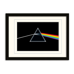 Pink Floyd Die dunkle Seite des Mondes Wanddekoration aus Acrylglas in Schwarz, 30 x 40 cm