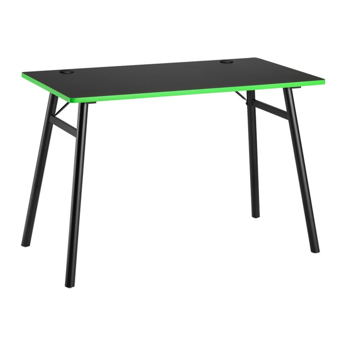 PIRANHA GAMING Gamingtisch modern in Schwarz mit Metallgestell, B: 110 cm, T: 60 cm, H: 75 cm - Bild 1