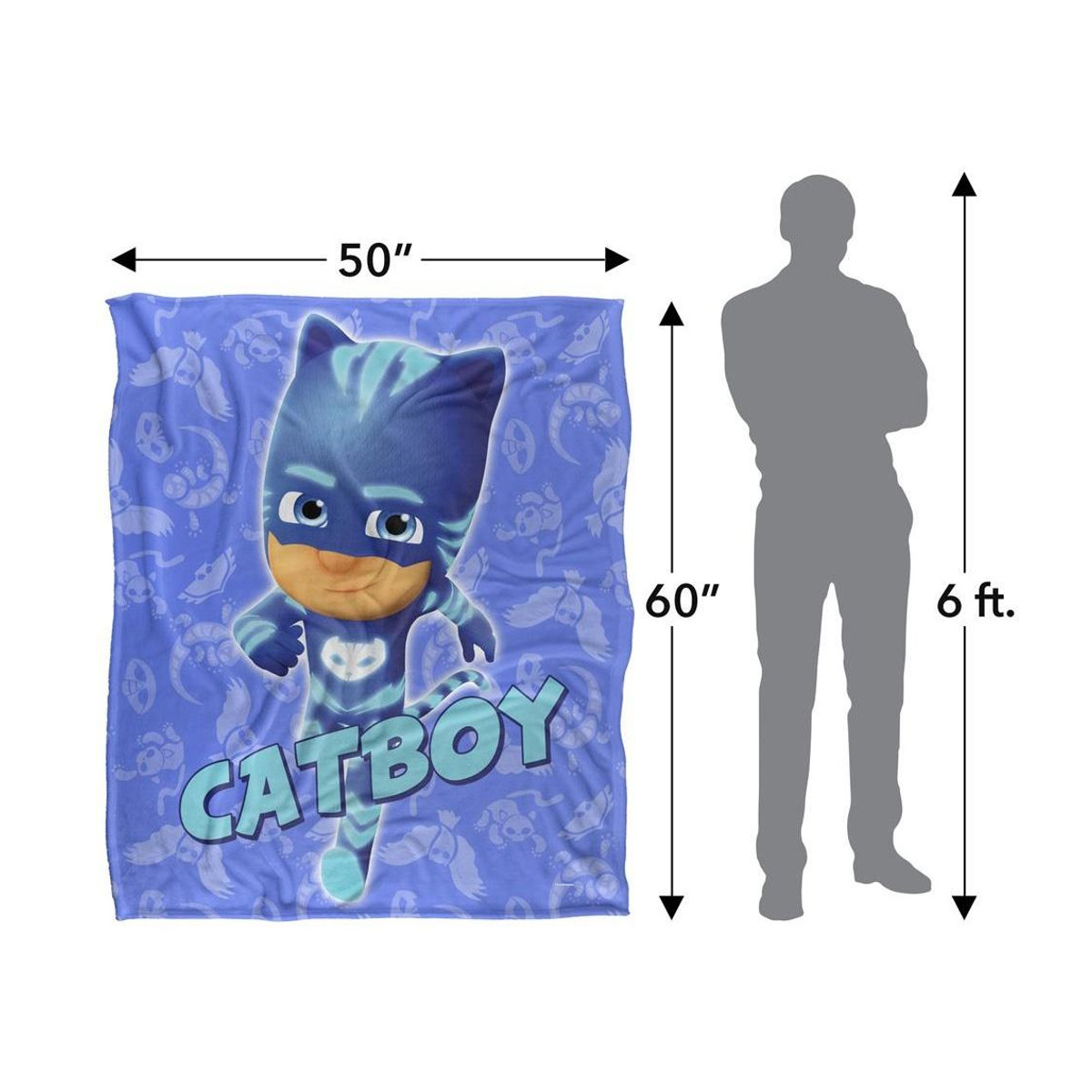 PJ Masks Catboy Decke in One Size für warme Momente - Bild 3