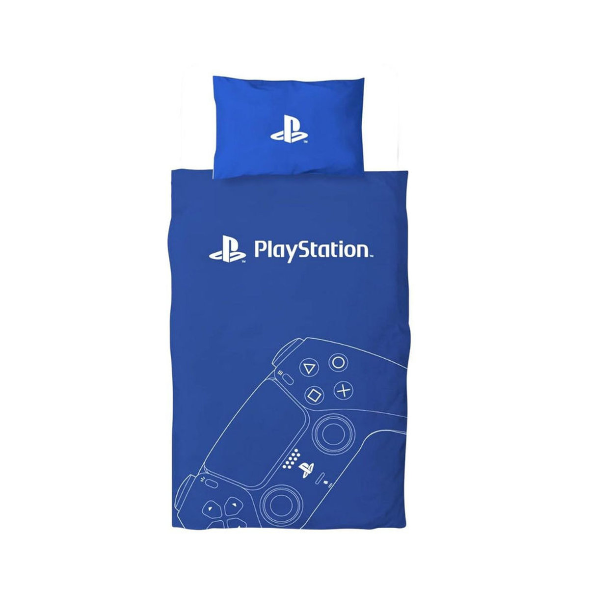 Playstation Game Controller Wendebettwäscheset Single in Blau - Bild 2