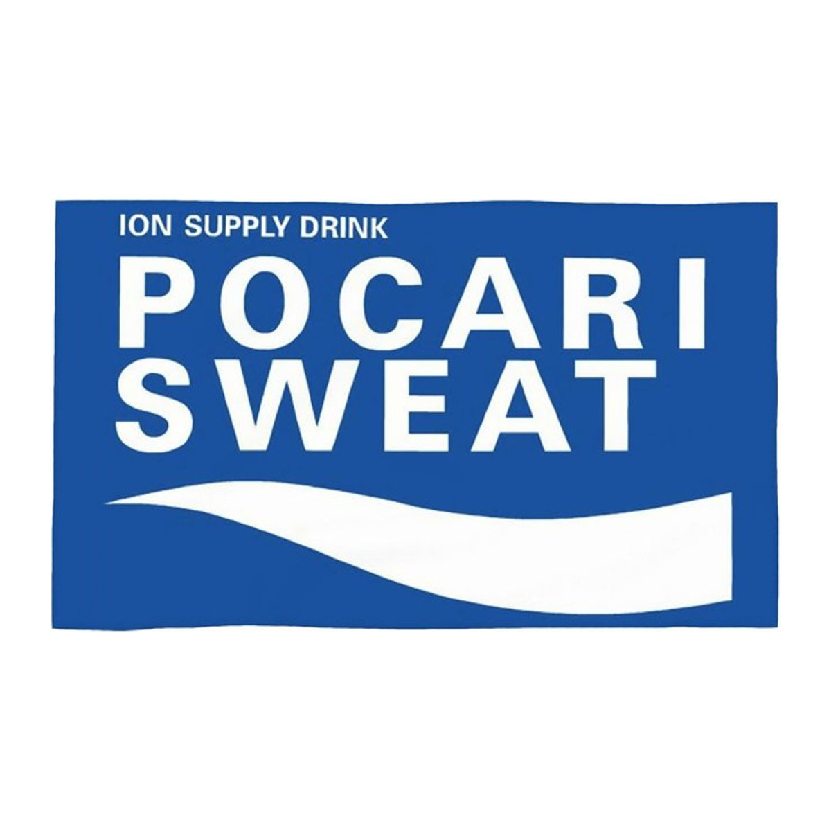 Pocari Sweat Handtuch aus Baumwolle, weiß, Breite: 40 cm, Höhe: 60 cm - Bild 1