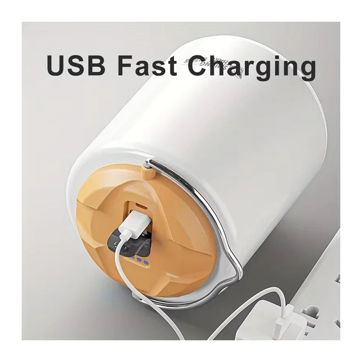 POCKETMAN Tragbare Outdoor-Hängelampe USB wiederaufladbare Camping Laterne wasserdicht und minimalistisch - Bild 5