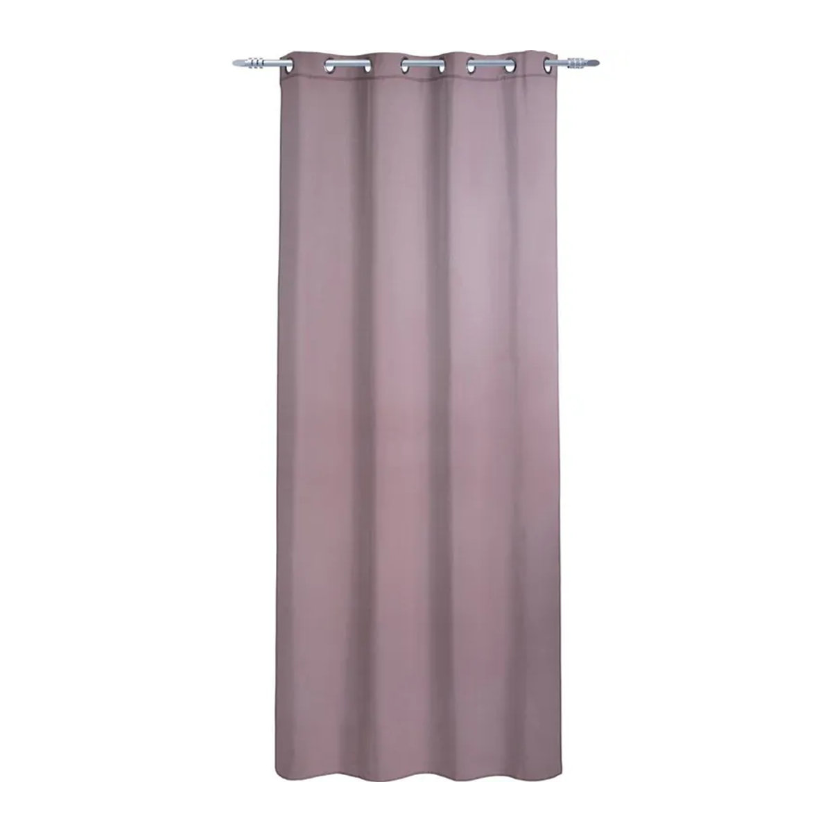 POCOline Ösenvorhang Joel in Mauve/Lila, halbtransparent, B: 140 cm, L: 245 cm - Bild 2