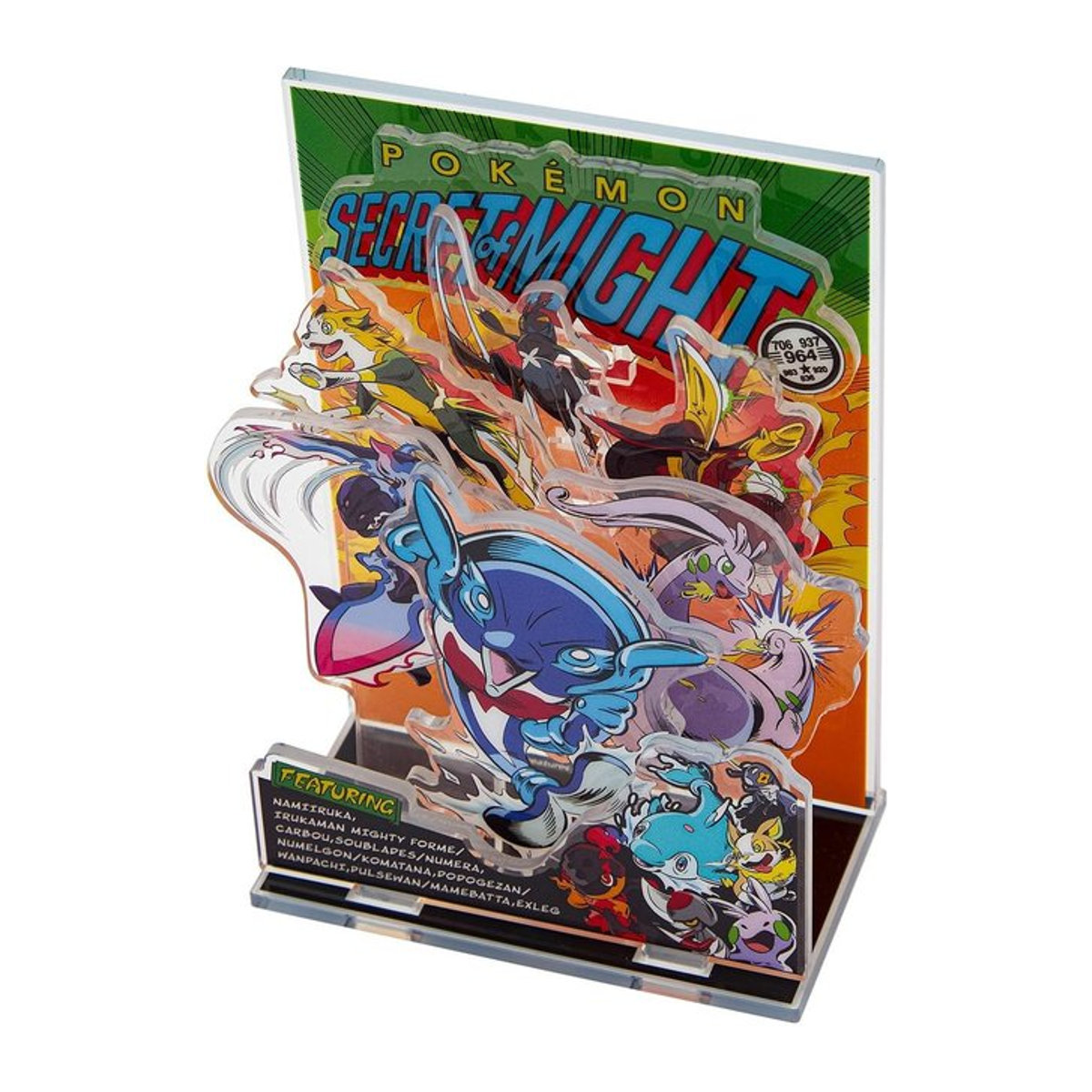 Pokemon Center Original Diorama Acrylständer Geheimnis der Macht in Multicolor und Transparent aus Acryl - Bild 1