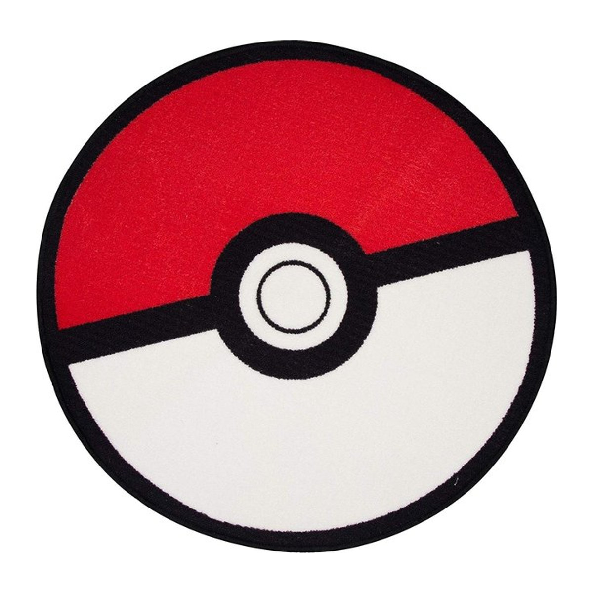 Pokemon Pokeball Druckteppich in Weiß/Rot für deine Dekoration - Bild 1