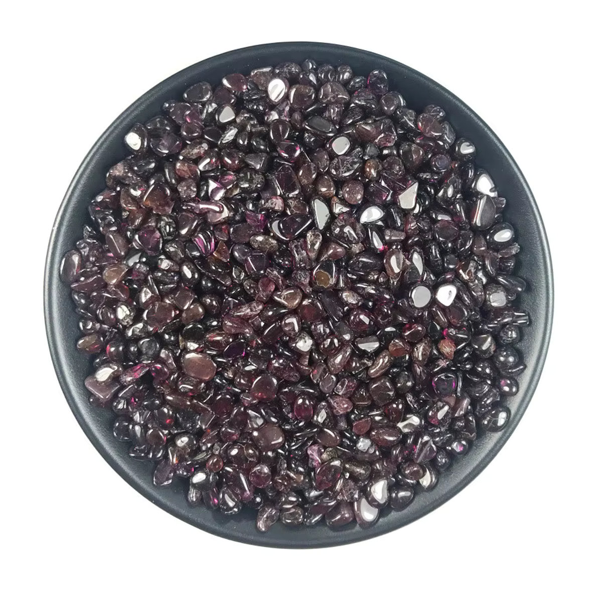 Polierter Granat-Quarzkristall von Stone Brothers, 100 g natürliche Edelsteine und Mineralien - Bild 4