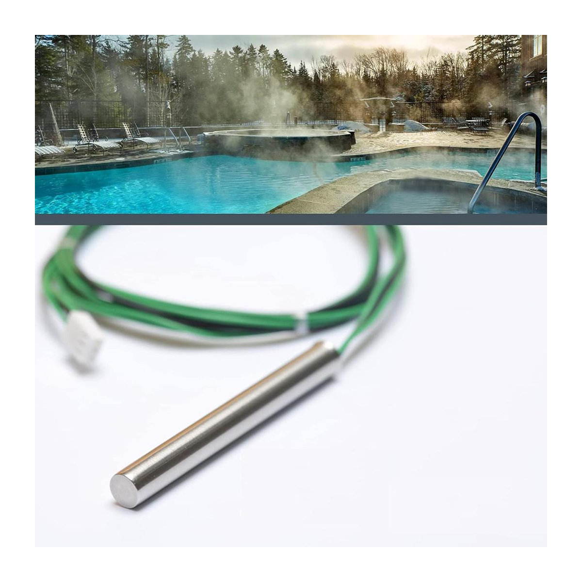 Poolheizung Temperatursensor für Heizungen 206A, 207A, 266A, 267A, 336A 009577F - Bild 4