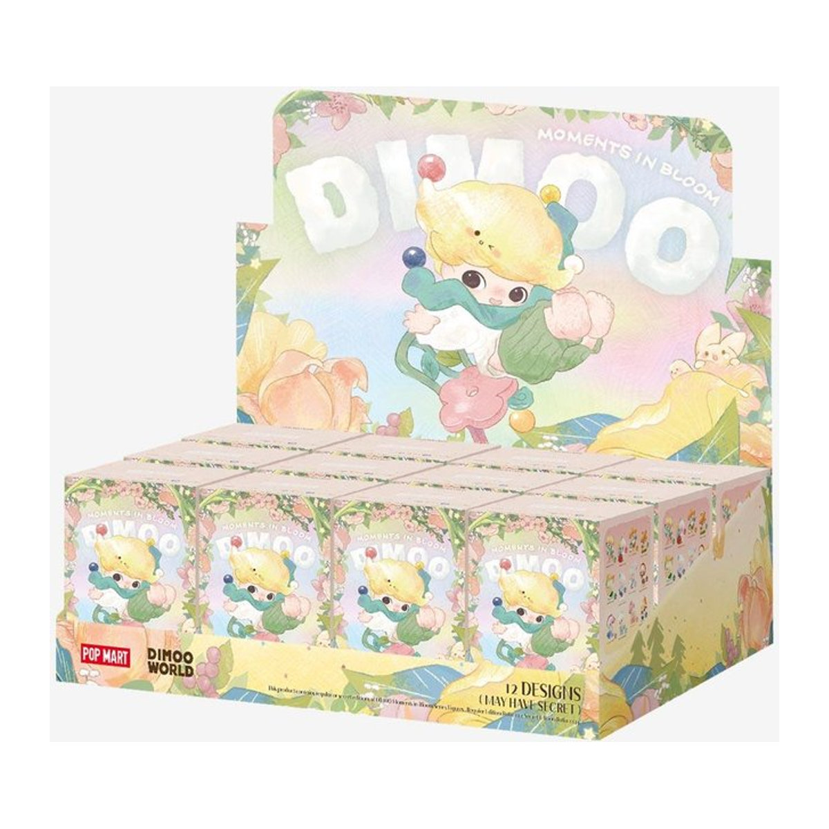 POP MART DIMOO Moments in Bloom Serie Blind Box Figuren Multicolor - Bild 1
