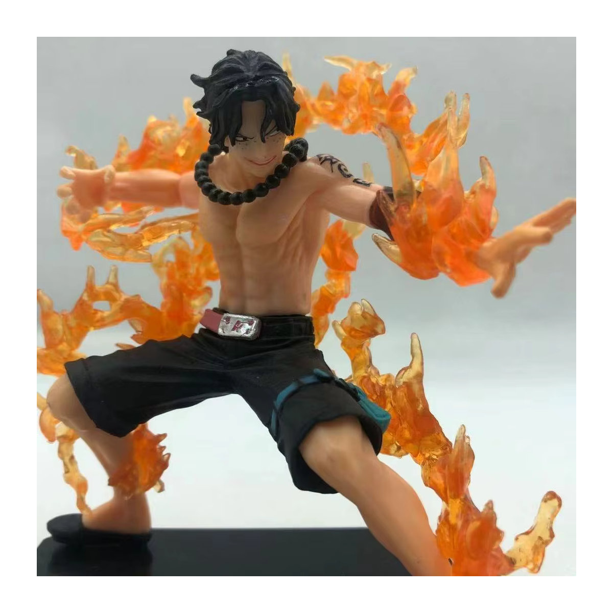 Portgas D. Ace Actionfigur aus PVC von kidsland für Anime-Liebhaber, mehrfarbiges Modell aus Kunststoff - Bild 4