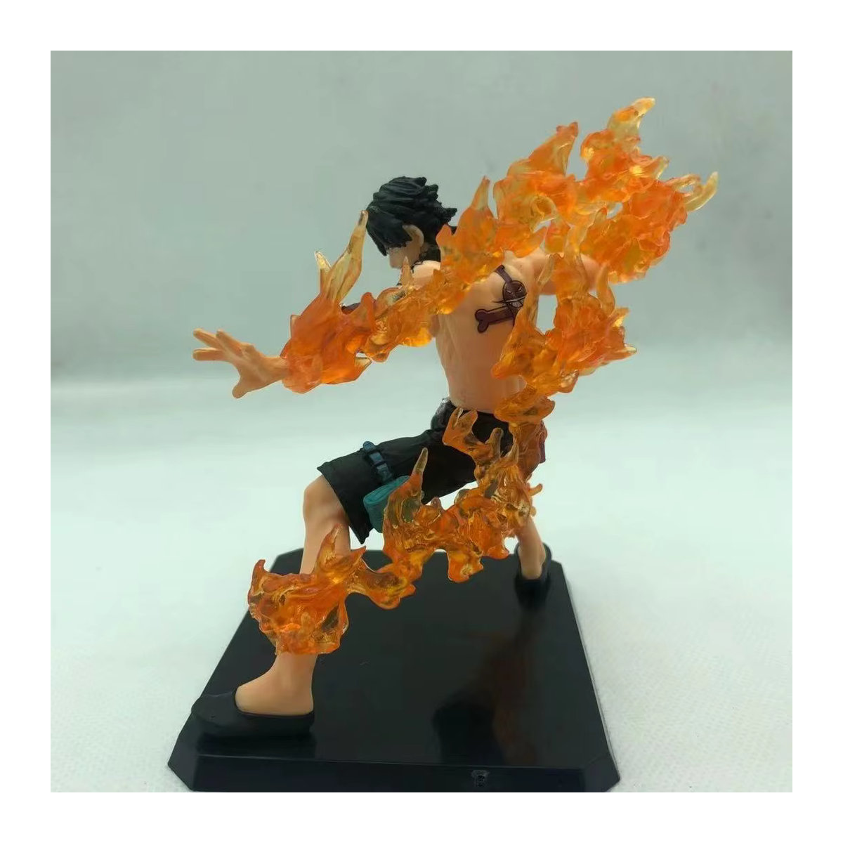 Portgas D. Ace Actionfigur aus PVC von kidsland für Anime-Liebhaber, mehrfarbiges Modell aus Kunststoff - Bild 6