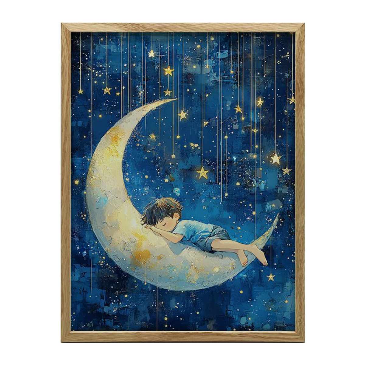Poster Senna Harmonia von Marcin Zbijowski mit schwarzem Aluminiumrahmen, B/H: 30 x 40 cm - Bild 1