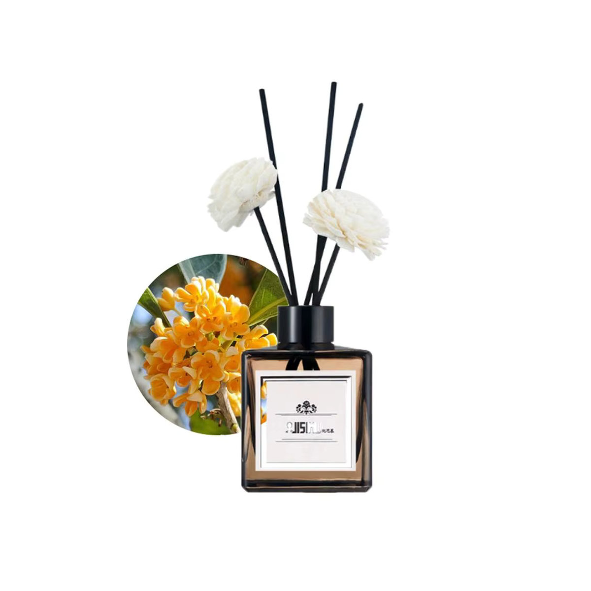 Potpourri mit Trockenblumen für die Aromatherapie und zur Raumduftentfaltung im Badezimmer - Bild 3