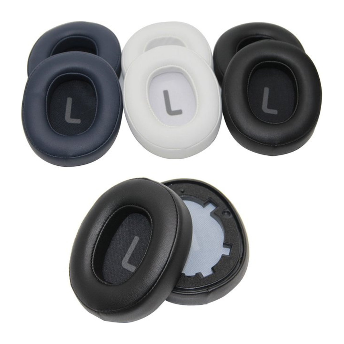 POYATU Ersatz Ohrpolster Schwarz für JBL Tune 700BT 710BT 720BT 750NC 760NC 770NC Kopfhörer - Bild 1