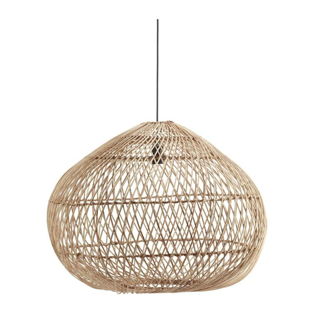 PR Home Hängelampe Karen Pendelleuchte Bohemian in Beige aus Rattan und Kunststoff, B: 51 cm, T: 43 cm, H: 43 cm - Bild 1