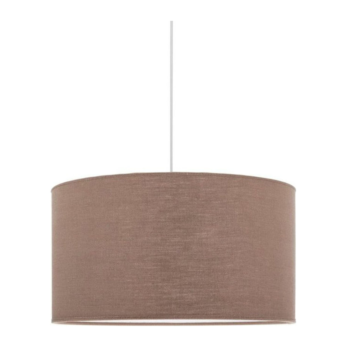 PR Home Sara Pendelleuchte aus Leinen in Braun, B/T/H: 30 x 30 x 55 cm - Bild 1