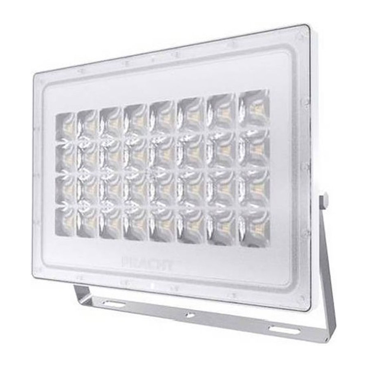 Pracht LED-Außenstrahler FLOODY ECO 100W in Weiß mit neutralweißem Licht und IP65 Schutzklasse - Bild 1
