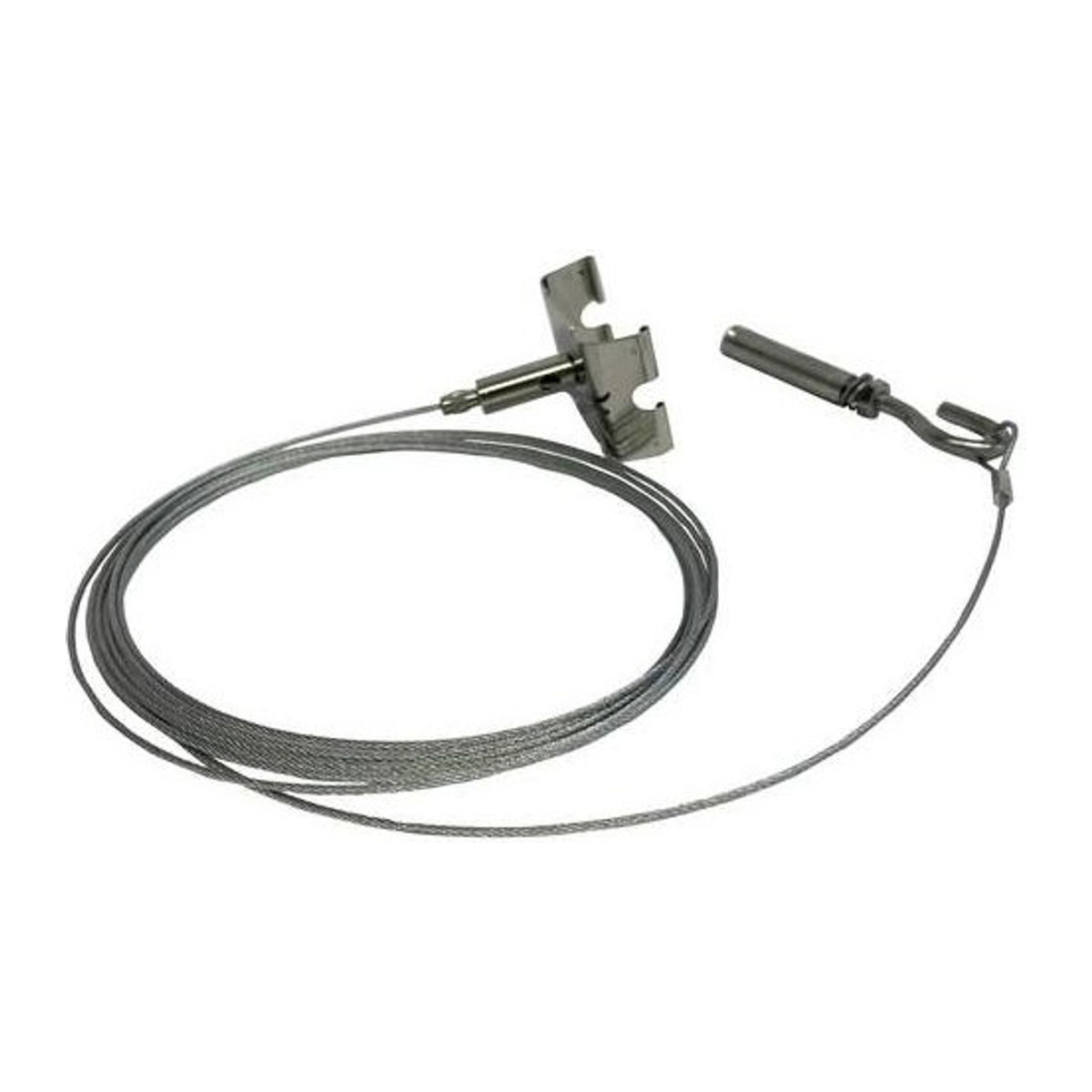 Pracht LINO Pendelleuchte aus Edelstahl im Industrial Design mit Seilabhängung - Bild 1
