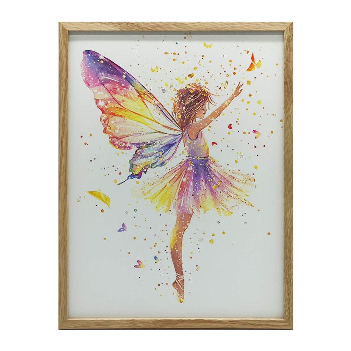 Premium-Leinwand Feentanz von iKable, Multicolor, B: 50 cm, H: 70 cm, ohne Rahmen - Bild 1