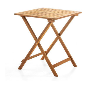Prestige Home Living Outdoor Klapptisch aus Akazienholz Massivholz in Natur, Breite: 58 cm