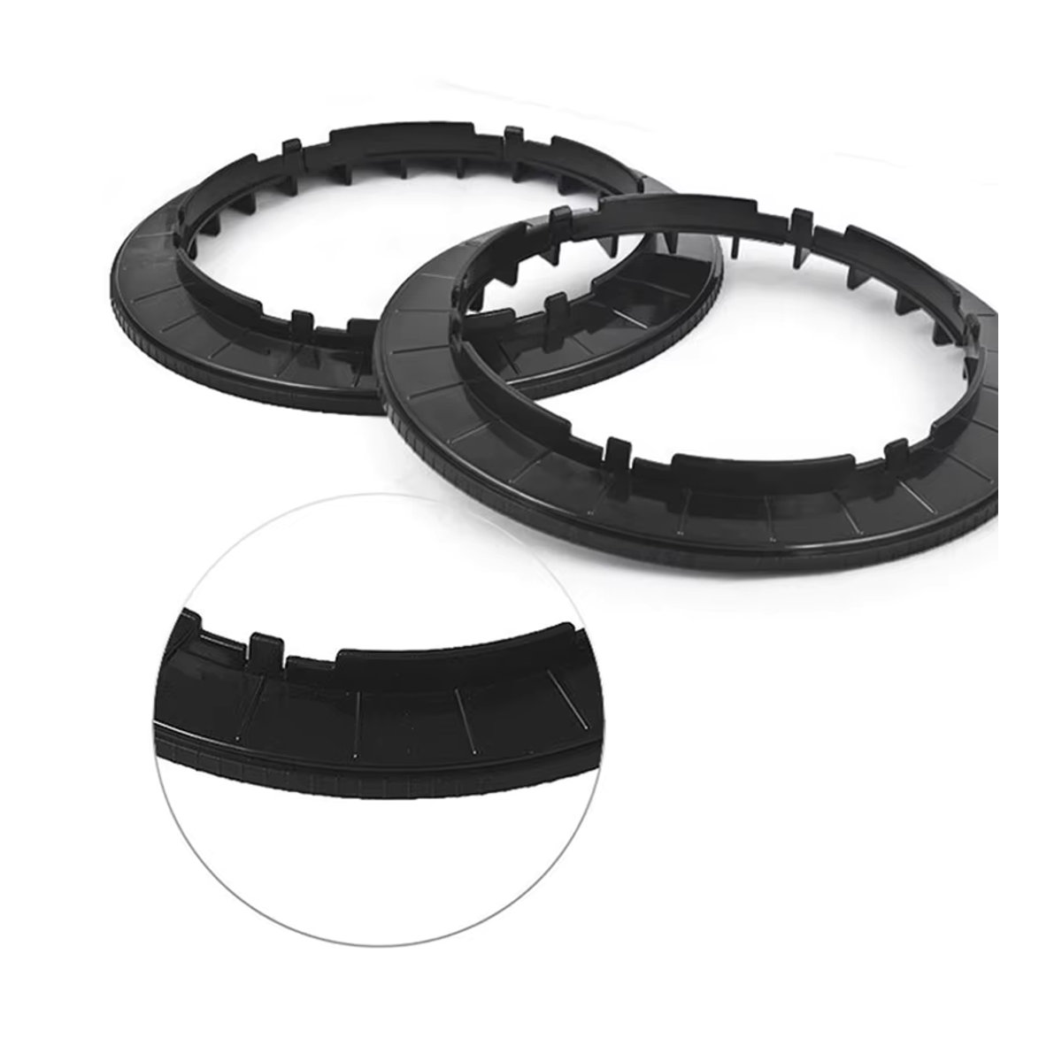 Purerobo W-R3S W-R1 Fensterputzroboter Ersatzteil Mopphalter runder Ring Schwarz - Bild 4