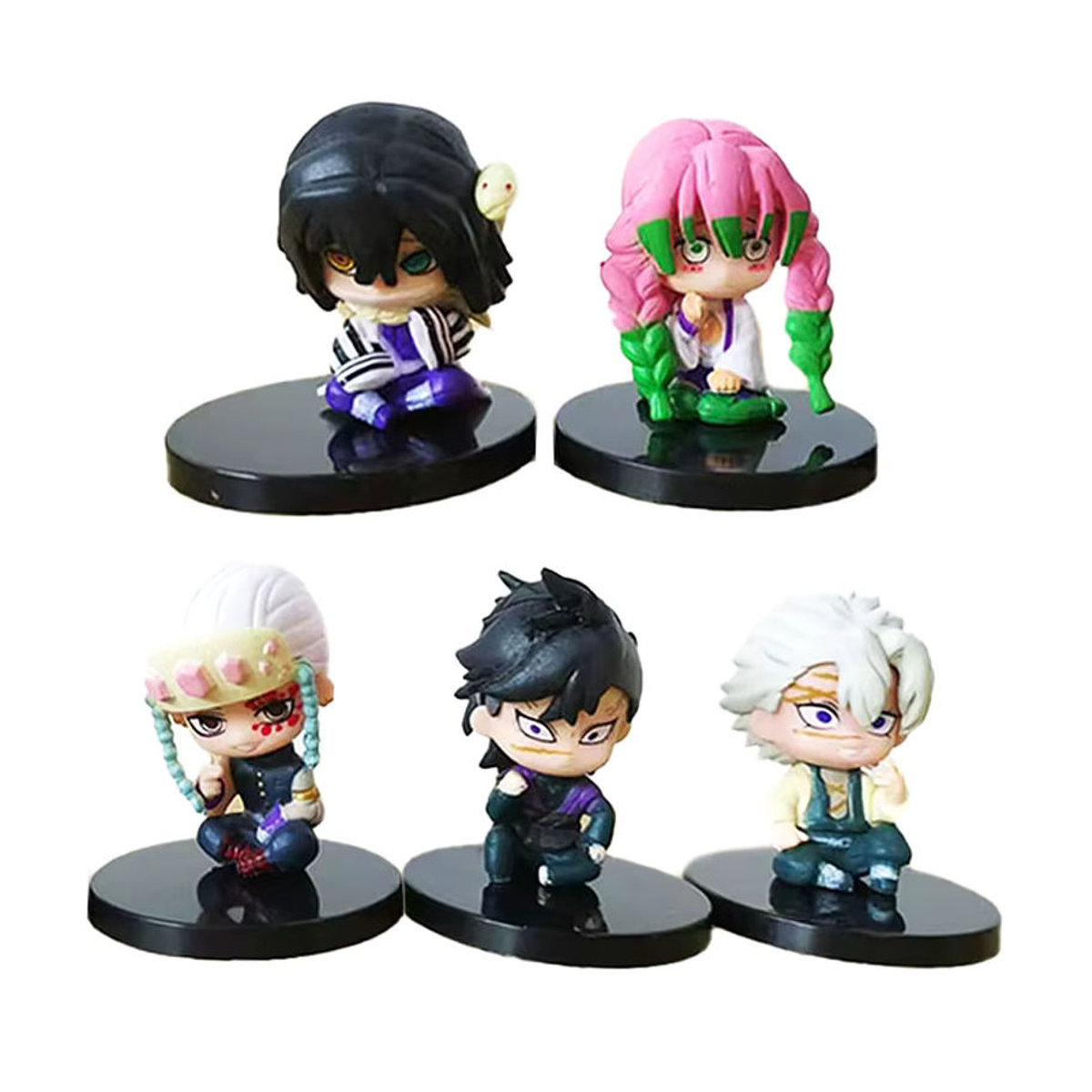 Q Posket Demon Slayer Kimetsu no Yaiba Figuren aus Kunststoff, mehrfarbig, Desktop-Dekoration - Bild 3
