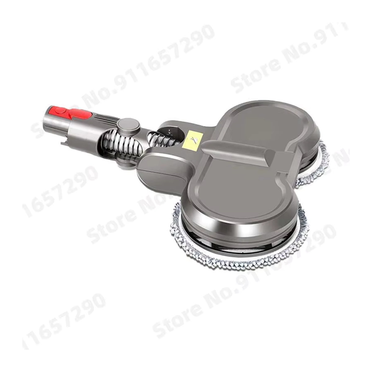 QIXIAO Zubehör Set für Dyson V7 V8 V10 V11 Staubsauger mit Mopp Kopf, Mopp Tuch und Wassertank in Grau - Bild 4