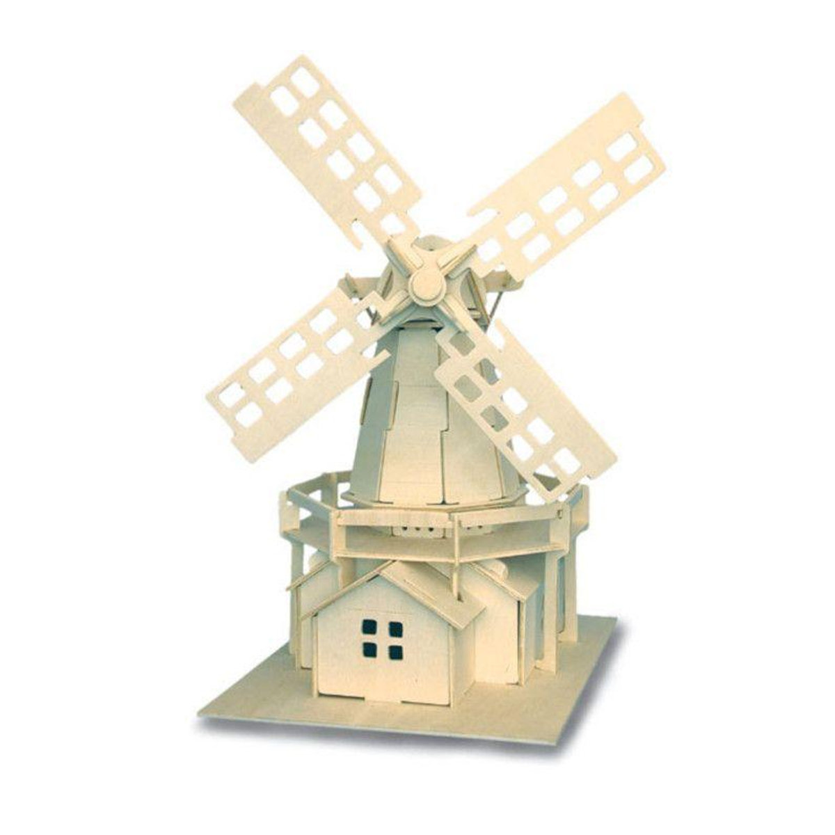 Quay Holzmodell Windmühle in Braun für Kinder - Bild 2