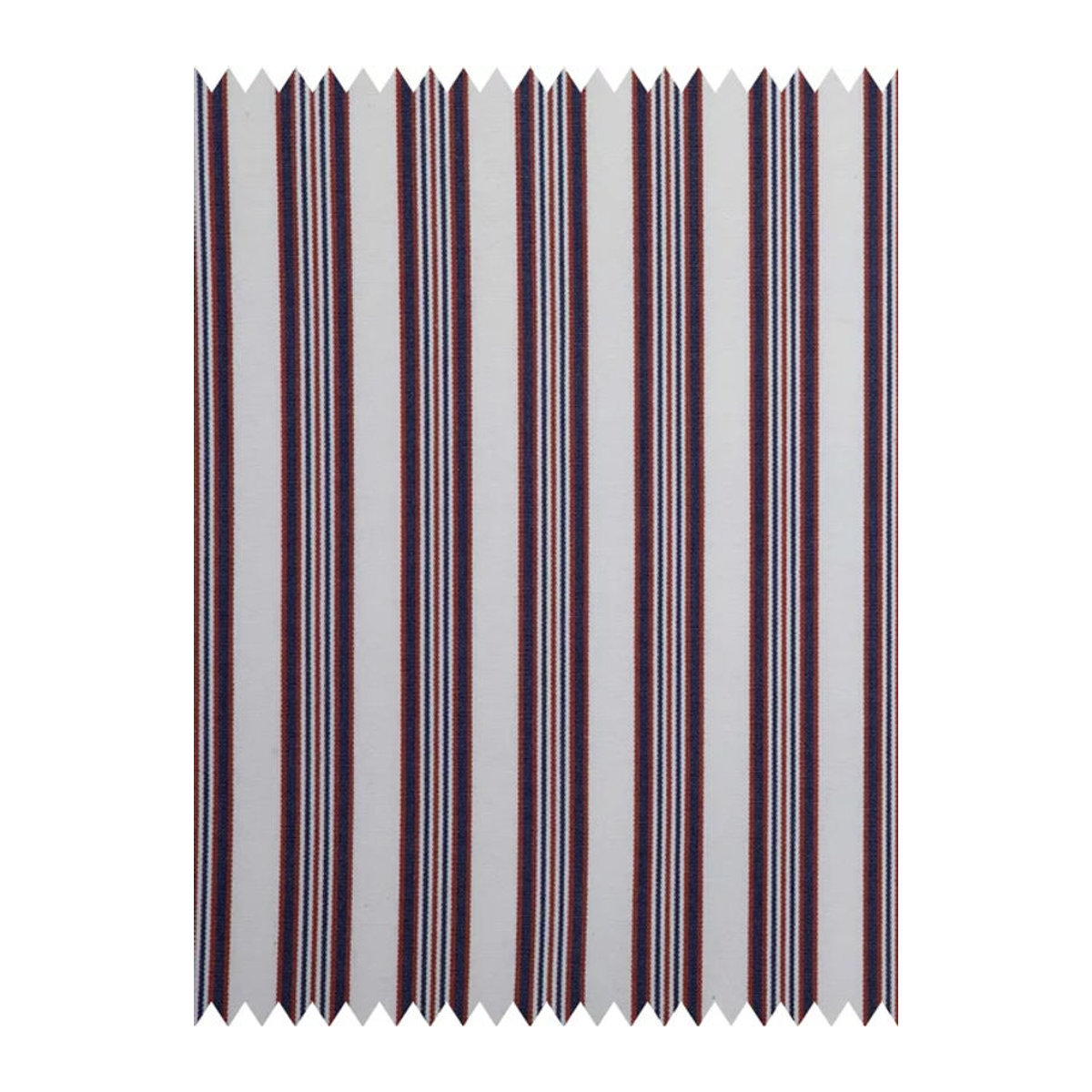 Quenin Fabric Houlgate Chilienne Mehrfarbiger Textilstoff mit geometrischem Streifenmuster - Bild 1