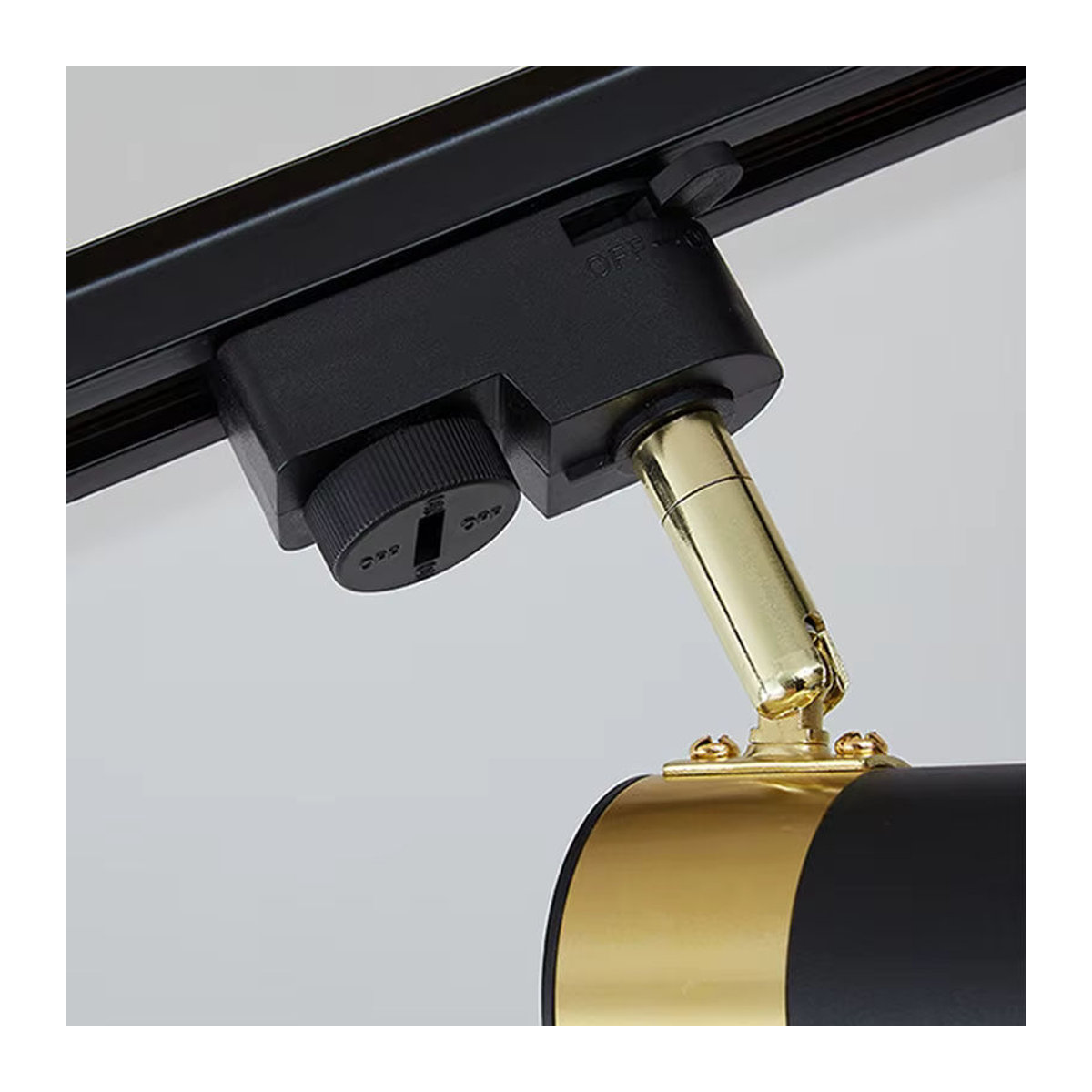 Ramalho Modern Schienenbeleuchtung mit austauschbaren GU10 LED-Leuchtmitteln für Wohnzimmer, Küche und Shop - Bild 3