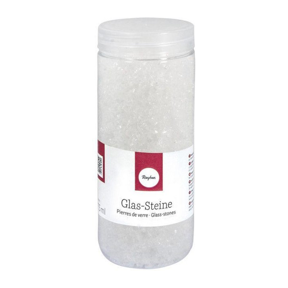 Rayher Glassteine transparent 2/4mm 450g - Bild 1