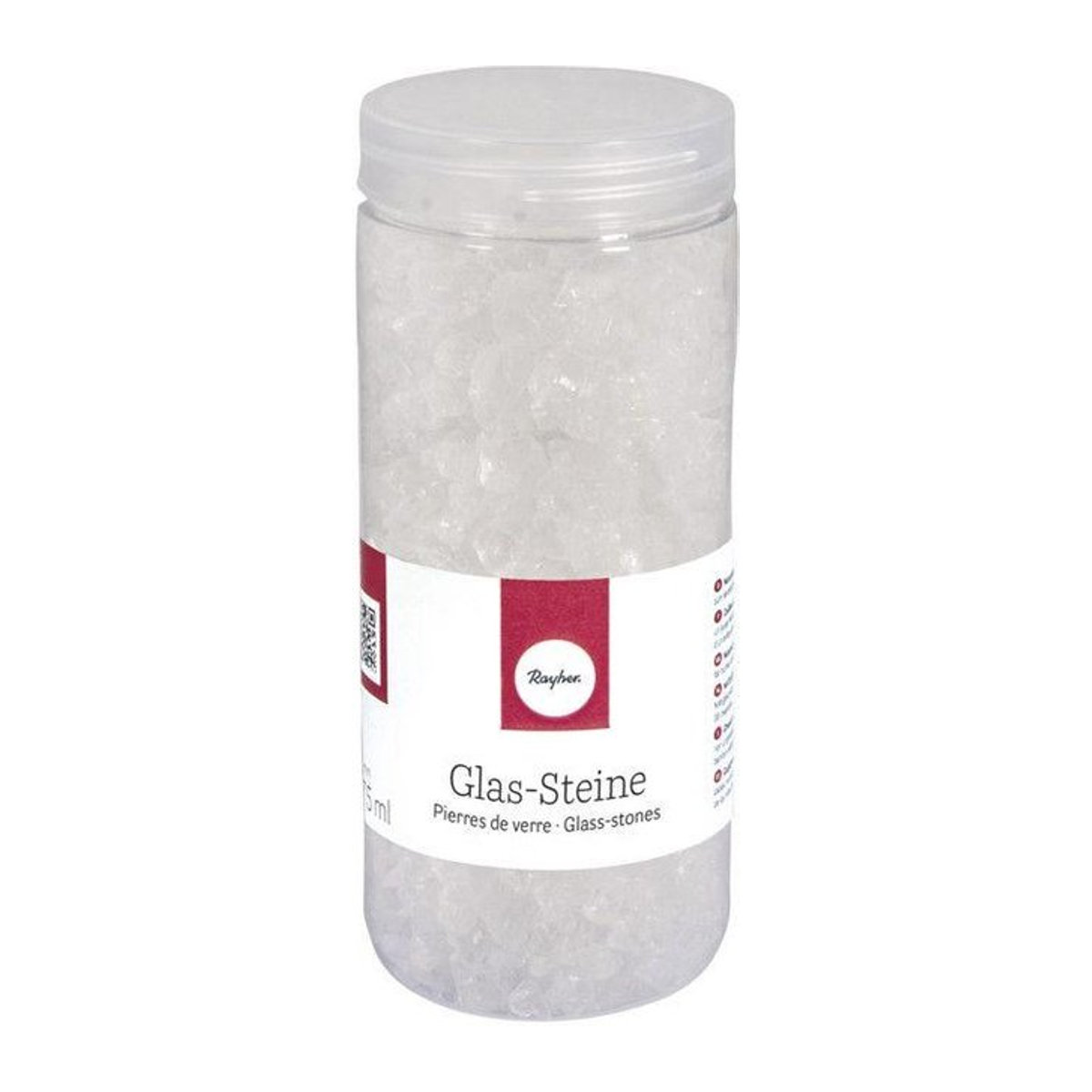 Rayher Glassteine transparent natur 4-10mm 475ml - Bild 1