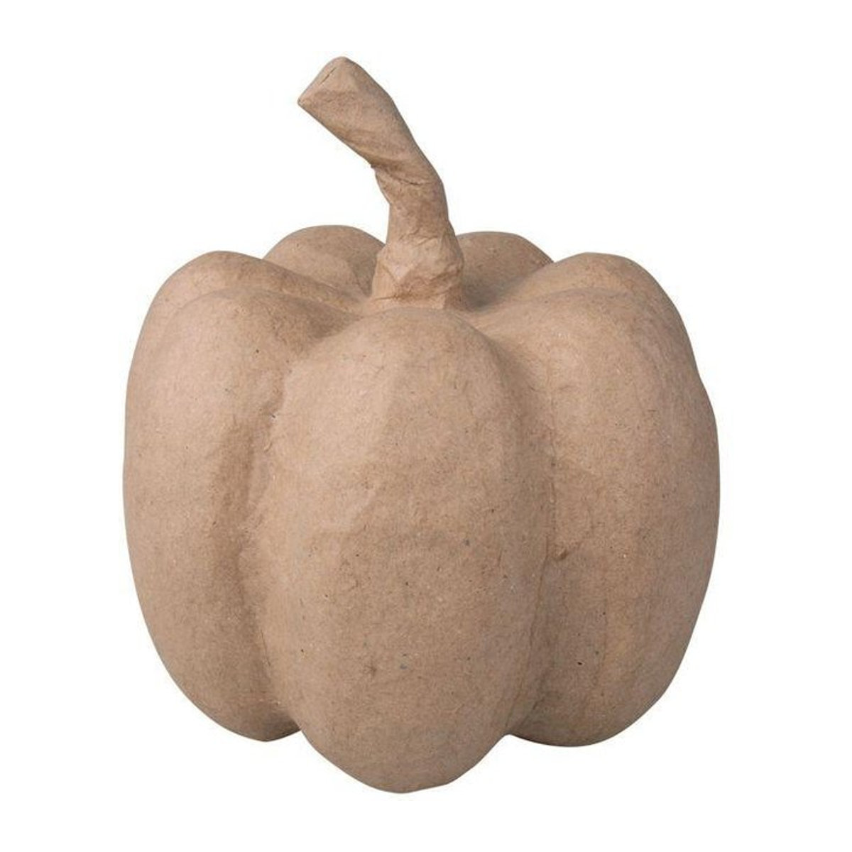 Rayher Kürbis aus Pappmaché in Braun zur Dekoration für Herbst und Halloween, B/T/H: 15,5 x 15,5 x 15,5 cm - Bild 1