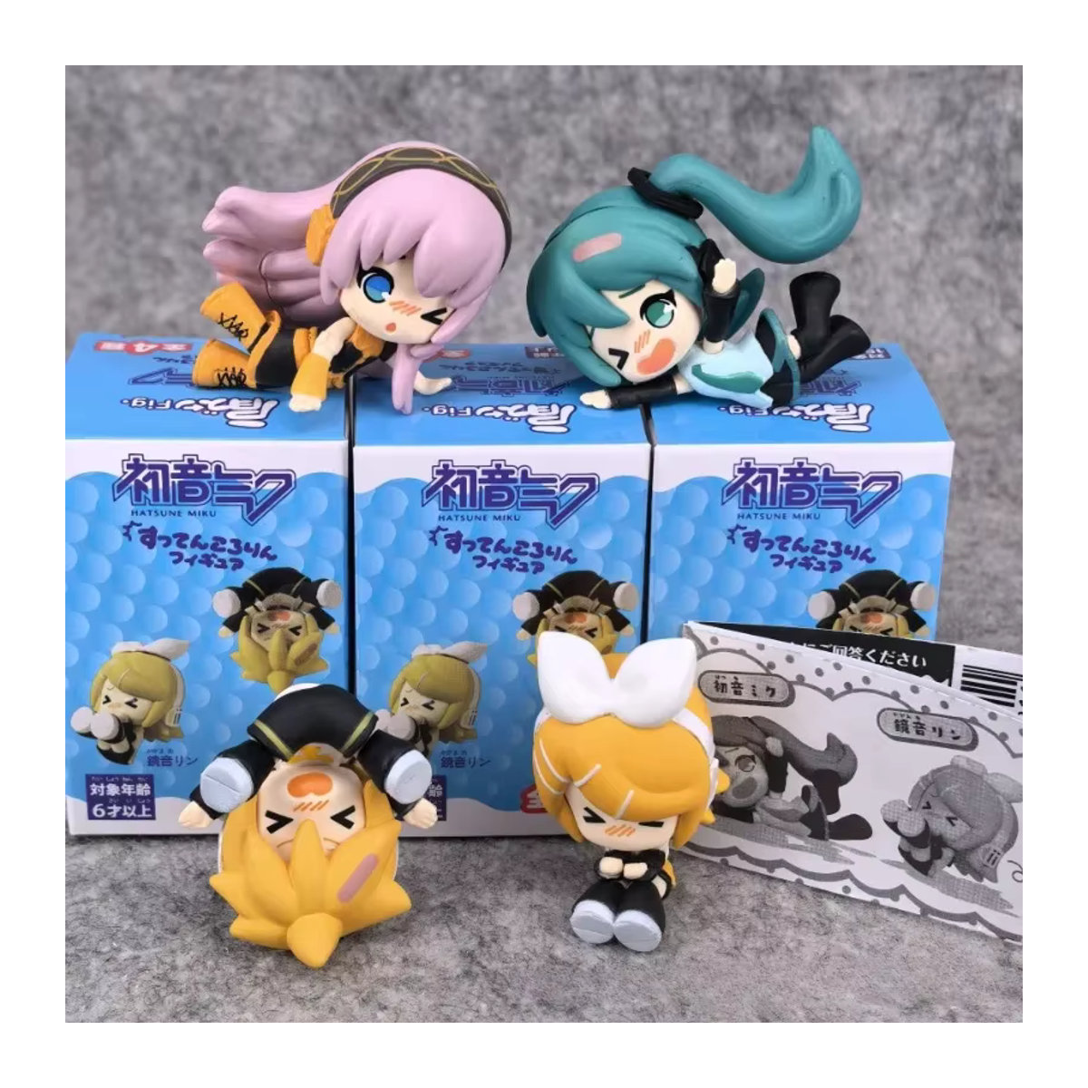 Re-ment Anime Figuren Sammlung Hatsune Miku Kagamine Rin Kagamine Len Megurine Luka Blind Box Spielzeug für Kinder - Bild 2