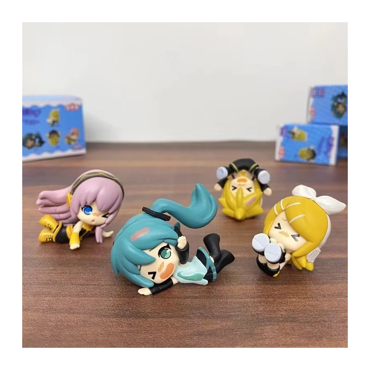 Re-ment Anime Figuren Sammlung Hatsune Miku Kagamine Rin Kagamine Len Megurine Luka Blind Box Spielzeug für Kinder - Bild 3
