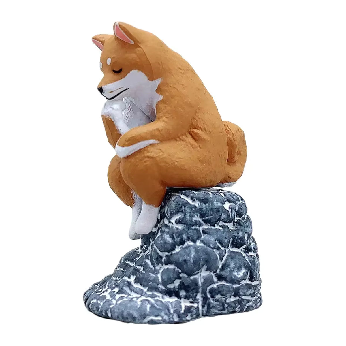 Re-ment Gacha-Kapselspielzeug Denkende Tierfiguren aus Kunstharz, Mehrfarbig - Bild 5