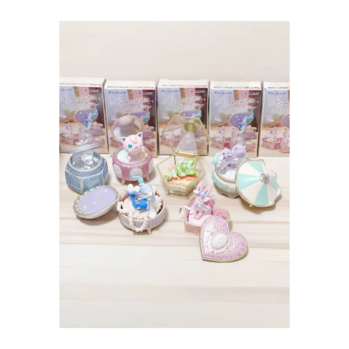 Re-Ment Pokemon Romantische Schmuckschatulle Blind Box Minifigur Mehrfarbig Dekoratives Sammlerstück aus Kunststoff - Bild 7