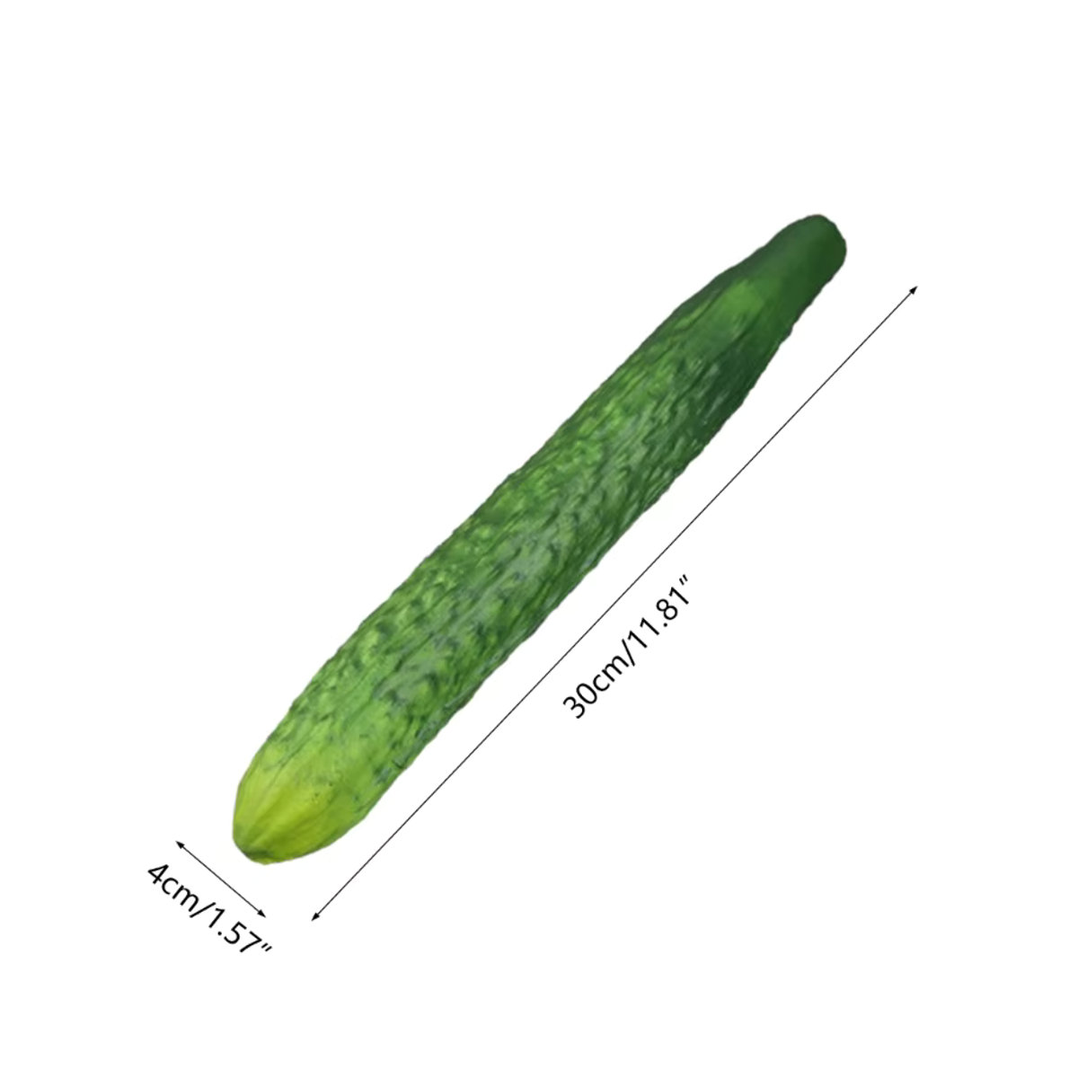 Realistische künstliche Aubergine als Simulationsgemüse-Ornament für deine Dekoration - Bild 2