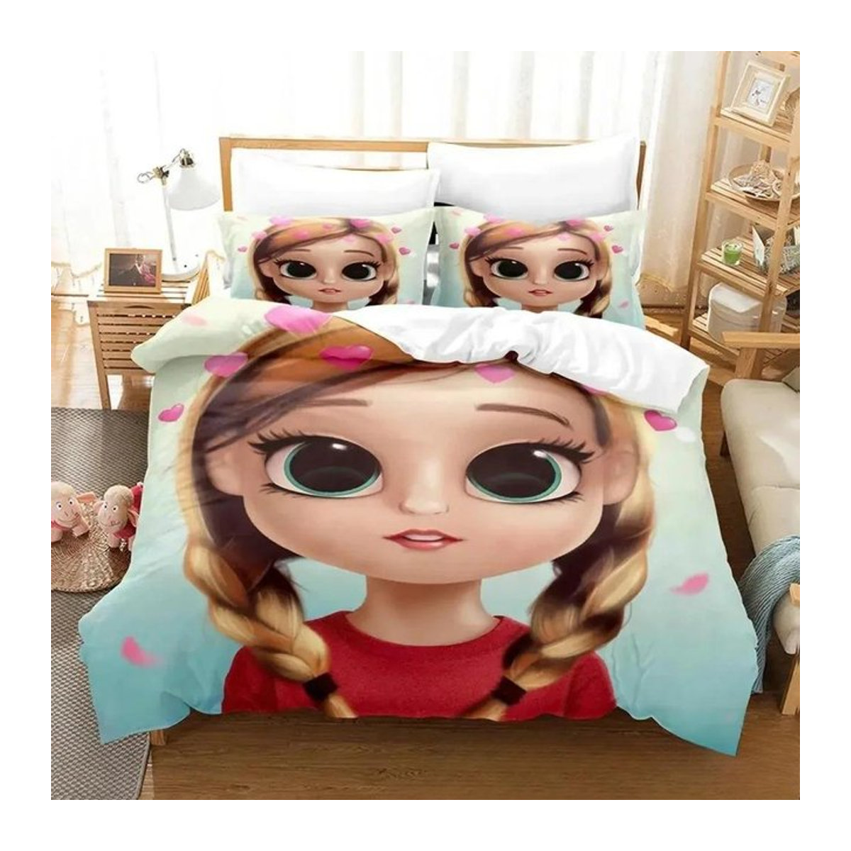 Rebekah Wing Bettwäsche Kollektion mit Bettbezug und Kissenbezügen für Kinder, Erwachsene und Jugendliche, B/H: 135 x 200 cm - Bild 1