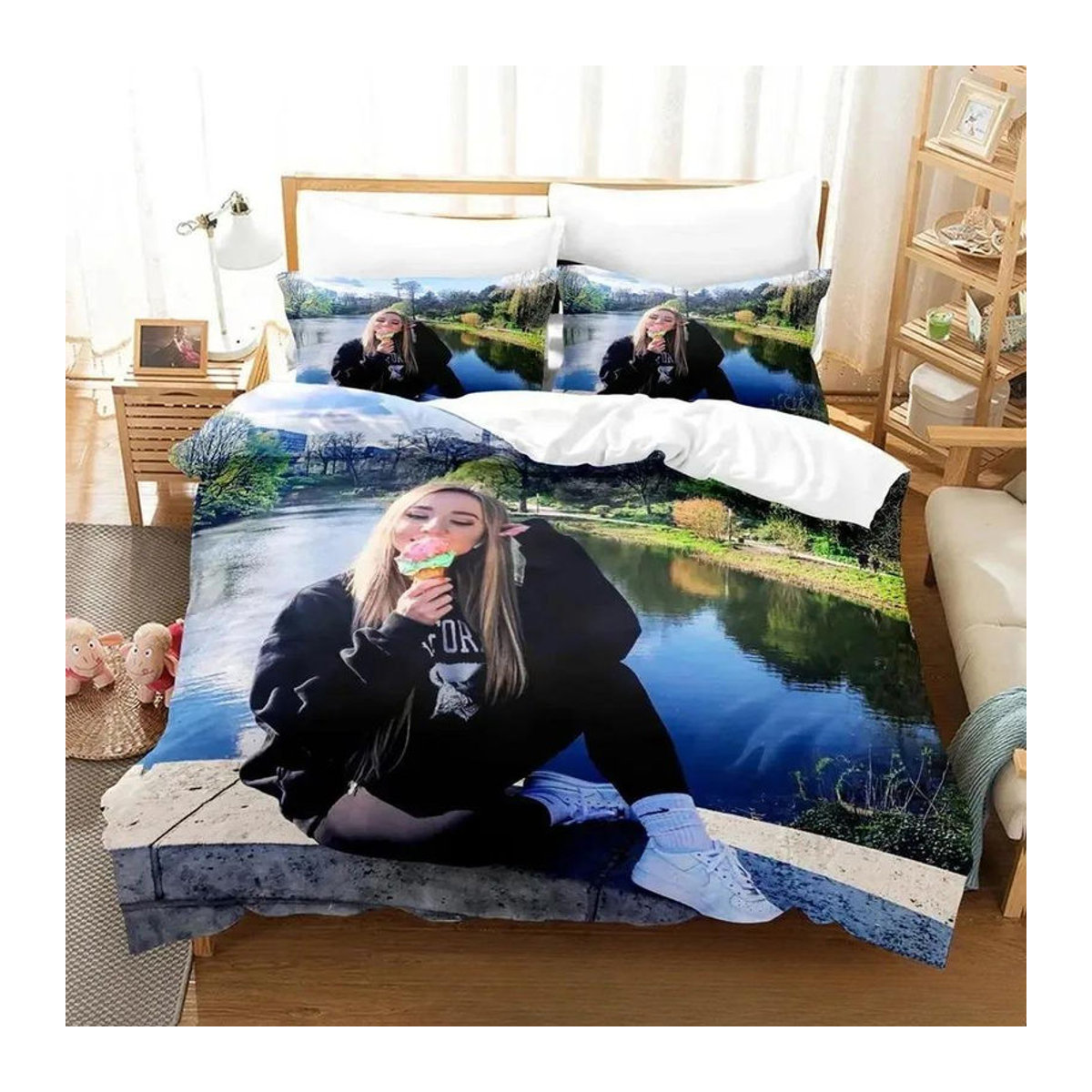 Rebekah Wing Bettwäsche Kollektion mit Bettbezug und Kissenbezügen für Kinder, Erwachsene und Jugendliche, B/H: 135 x 200 cm - Bild 2