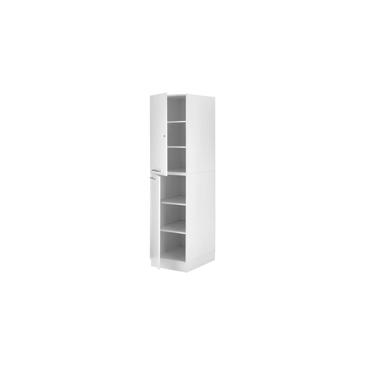 RESPEKTA Waschmaschinenschrank Clara HWRSET6 Hauswirtschaftsraum Konzept Set, weiß matt, B/T/H: 117,4 x 67,6 x 200 cm - Bild 1
