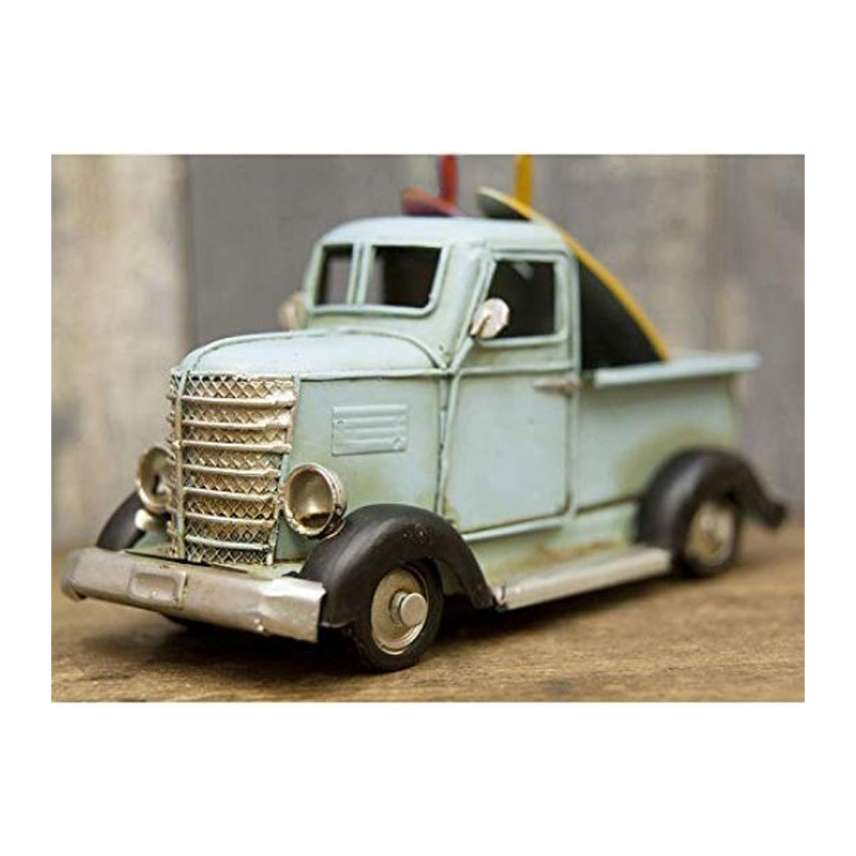 Retro Surf-Truck Miniatur aus Weißblech der Good Old Series, B/T/H: 17 x 7 x 10,5 cm - Bild 3