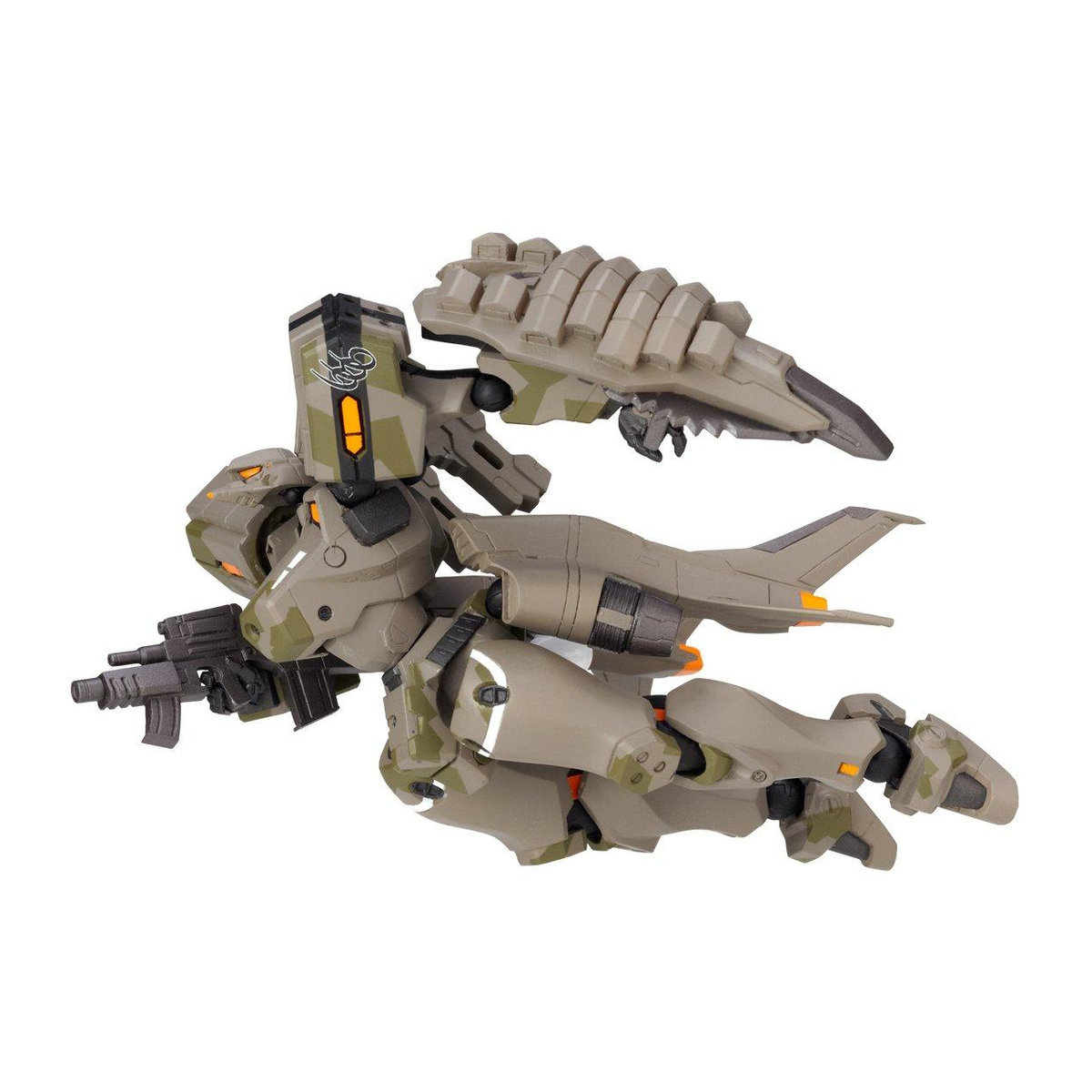Revoltech Alternative Series Balalaika Black Declaration Specification Muv-Luv Nr. 006 MiG-21 Anime-Figur in Schwarz und Grau - Bild 4