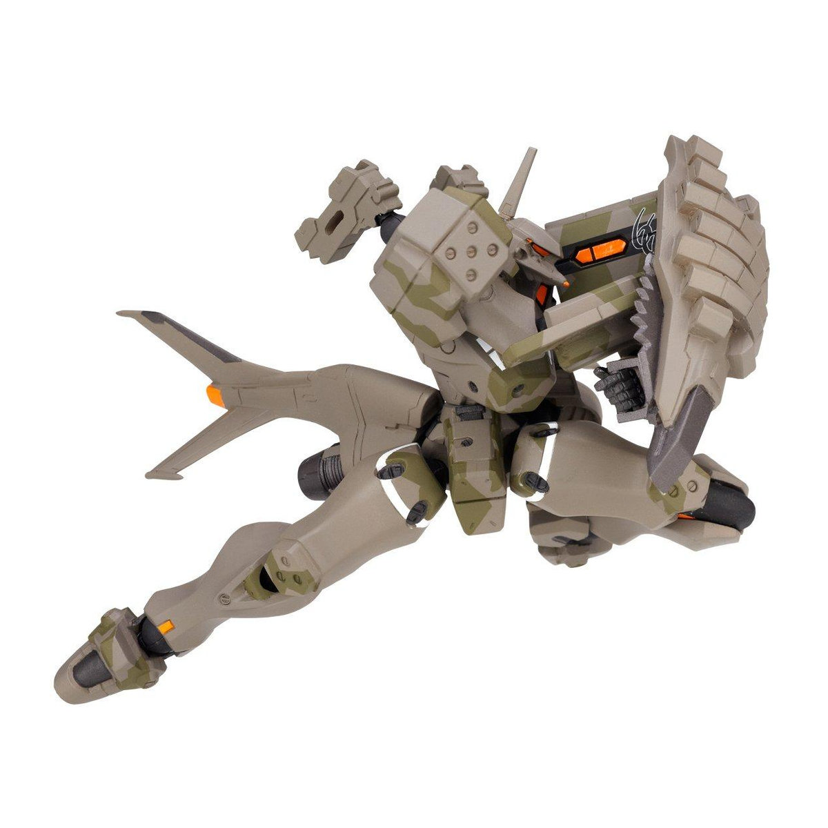 Revoltech Alternative Series Balalaika Black Declaration Specification Muv-Luv Nr. 006 MiG-21 Anime-Figur in Schwarz und Grau - Bild 6