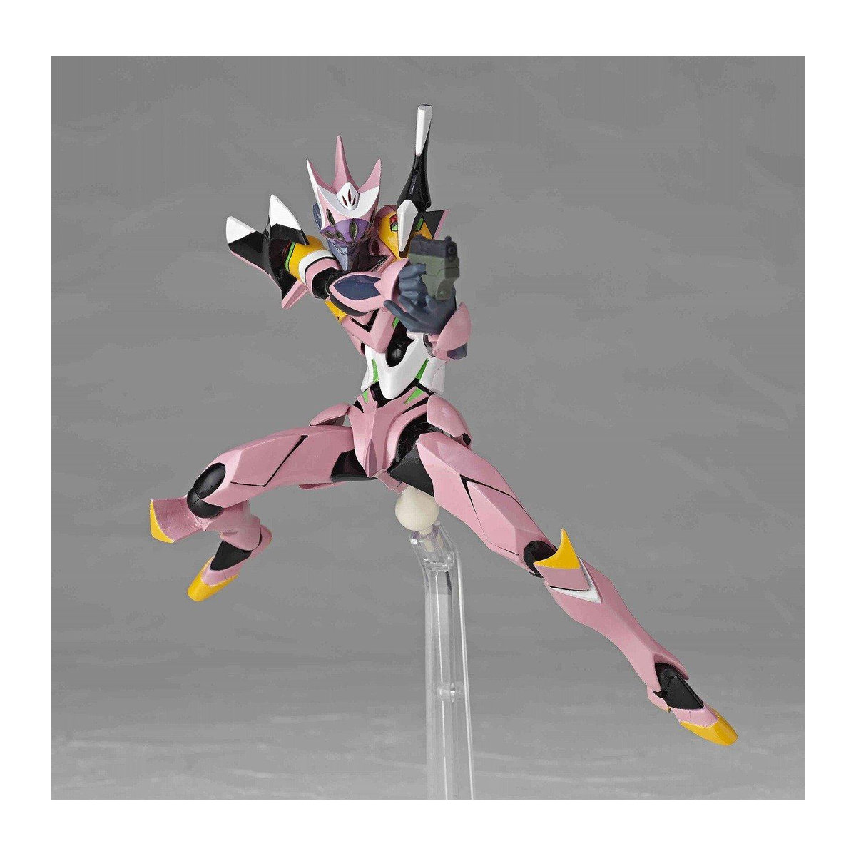 Revoltech Yamaguchi 139 Evangelion Einheit-08B Wille Custom Anime-Figur in Pink - Bild 2