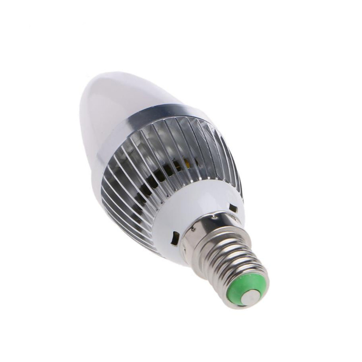 RGB LED Kerzenlampe E14 mit Fernbedienung, 3W, 15 Farben wechselnd, Bunt/Pale Blue - Bild 2