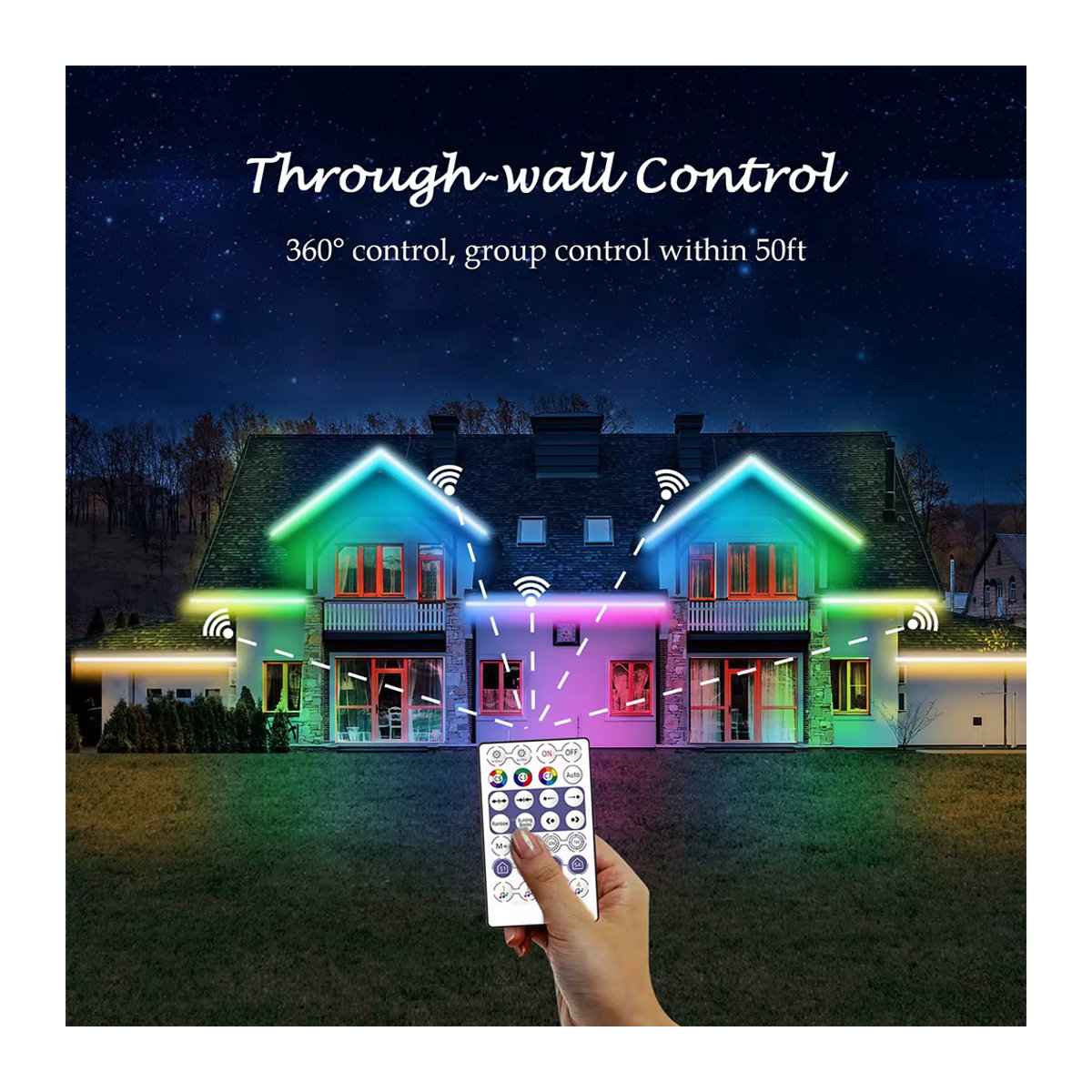 RGB LED Lichtstreifen WS2812B mit Bluetooth-Steuerung und USB 5V Anschluss für Desktop Atmosphäre - Bild 3