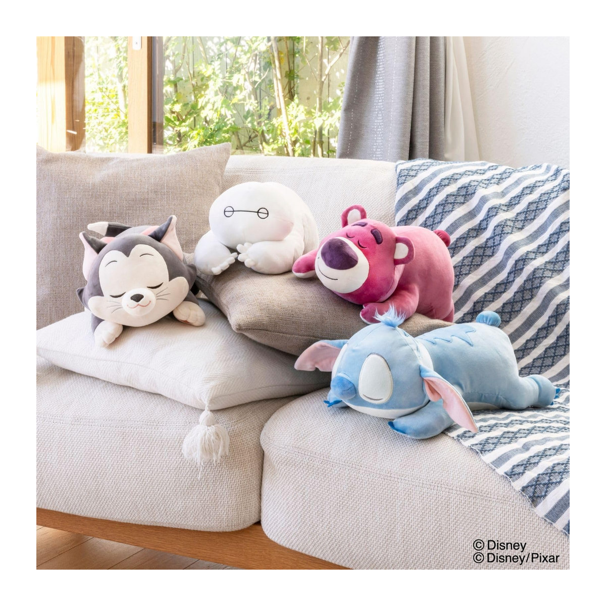 Ribheart Disney Mochi Stitch Kuscheltier und Kuschelkissen, 38 cm - Bild 2